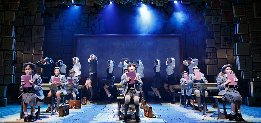 The Broadway company of Matilda the Musical