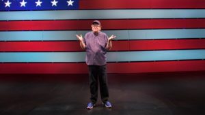 Sneak Peek of Michael Moore on Broadway in <em>The Terms of My Surrender</em>
