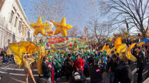 The Macy's Thanksgiving Day Parade.