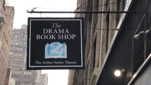 The Drama Book Shop Saved by Miranda, Kail, Nederlander, and Seller