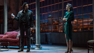 Adam Driver and Keri Russell Share the Stage in <i>Burn This</i>