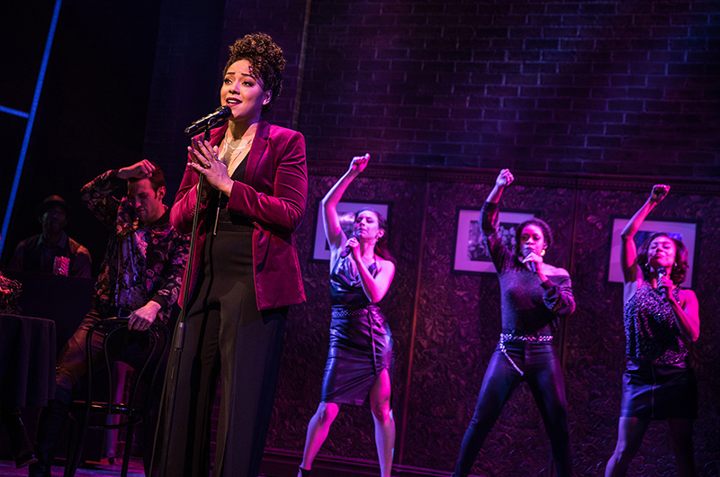Lilli Cooper and Company in <i>Tootsie</i>. Photo by Matthew Murphy.