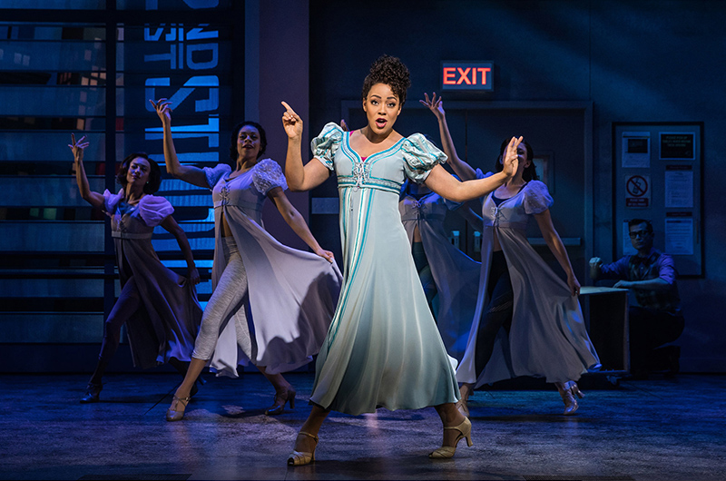 Lilli Cooper and Company <i>Tootsie</i>. Photo by Matthew Murphy.