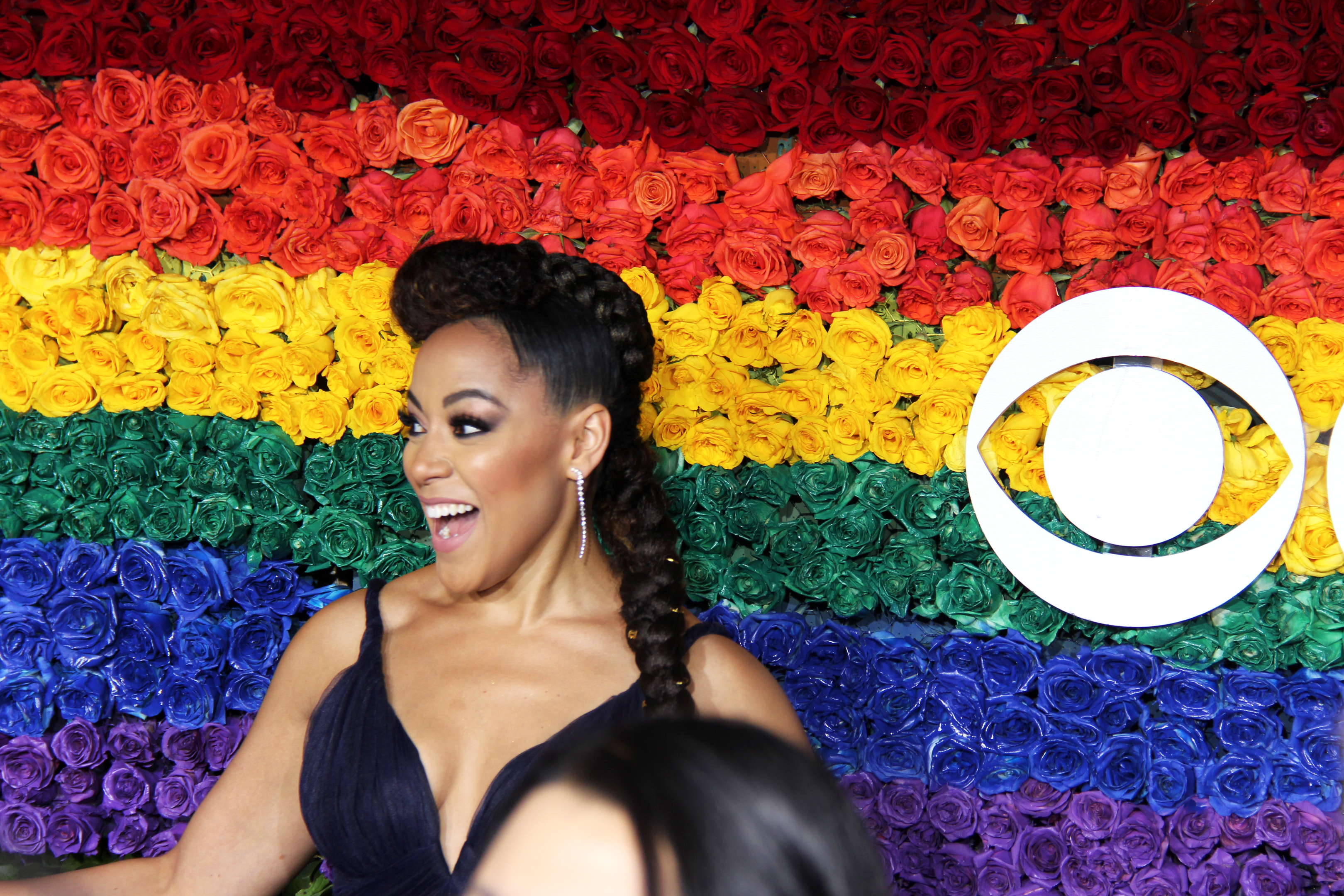 Lilli Cooper from <i>Tootsie</i> on the Tony Awards red carpet. Photo by Broadway Direct.