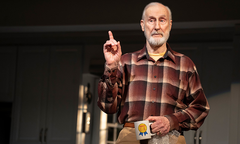 James Cromwell in <i>Grand Horizons</i>. Photo by Joan Marcus.
