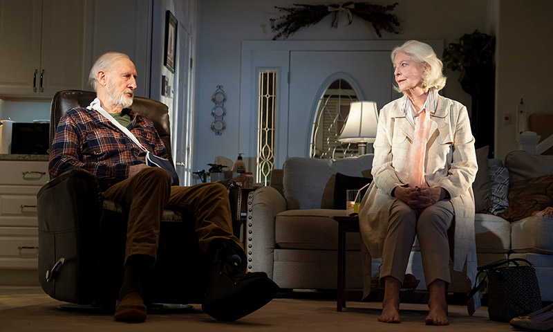 James Cromwell and Jane Alexander in <i>Grand Horizons</i>. Photo by Joan Marcus.