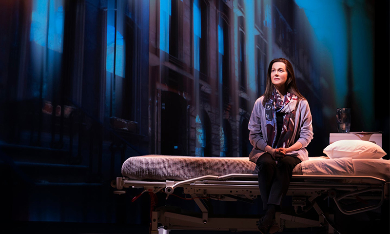 Laura Linney in <i>My Name is Lucy Barton</i>. Photo by Matthew Murphy.