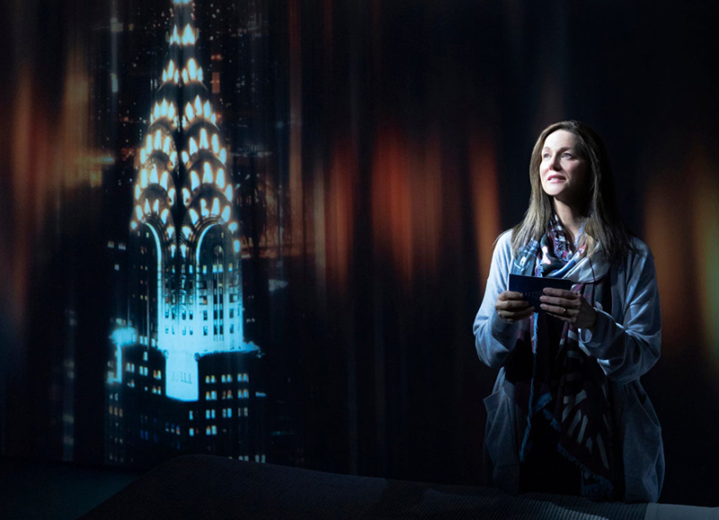 Laura Linney in <i>My Name is Lucy Barton</i>. Photo by Matthew Murphy.