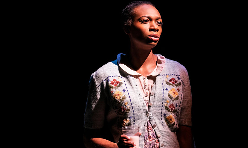 Kimber Elayne Sprawl in <i>Girl From the North Country</i>. Photo by Matthew Murphy.