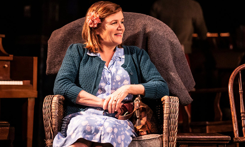 Mare Winningham in <i>Girl From the North Country</i>. Photo by Matthew Murphy.