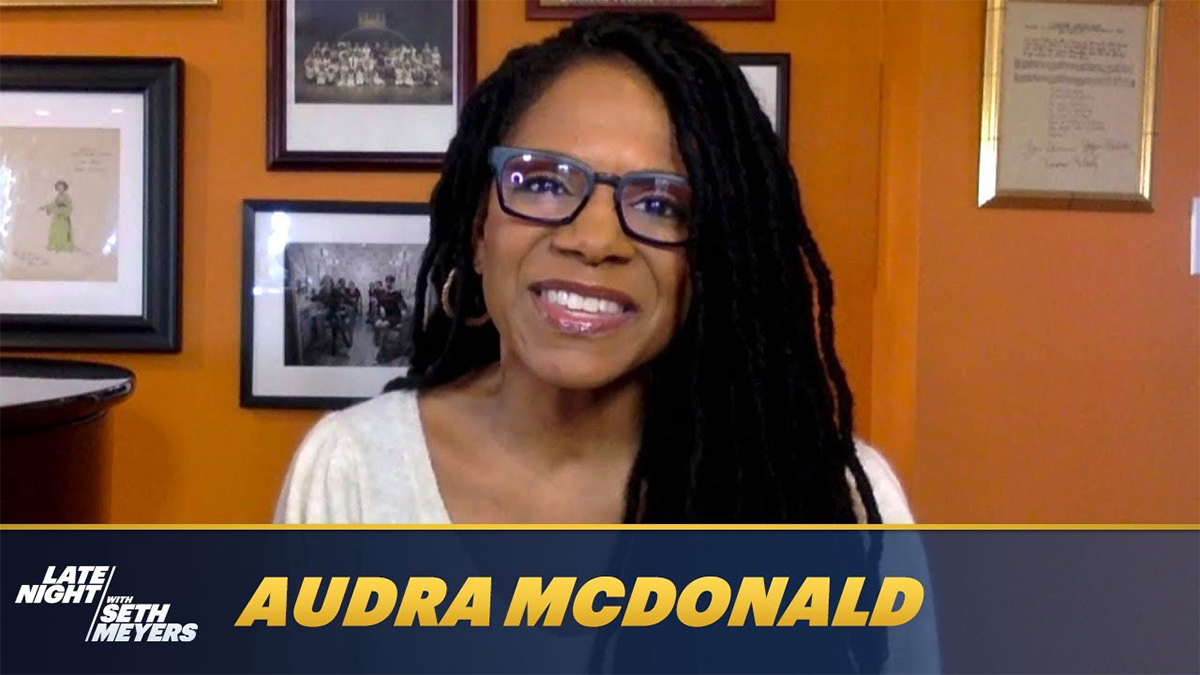 Watch Now: Audra McDonald Talks a Year Without Broadway on <i>Late Night</i>