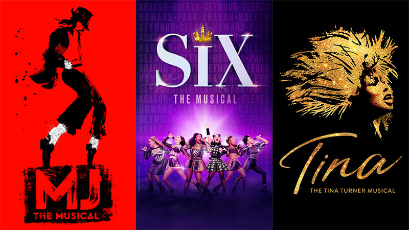 <i>MJ, SIX,</i> & <i>TINA</i> To Begin Broadway Performances This Fall