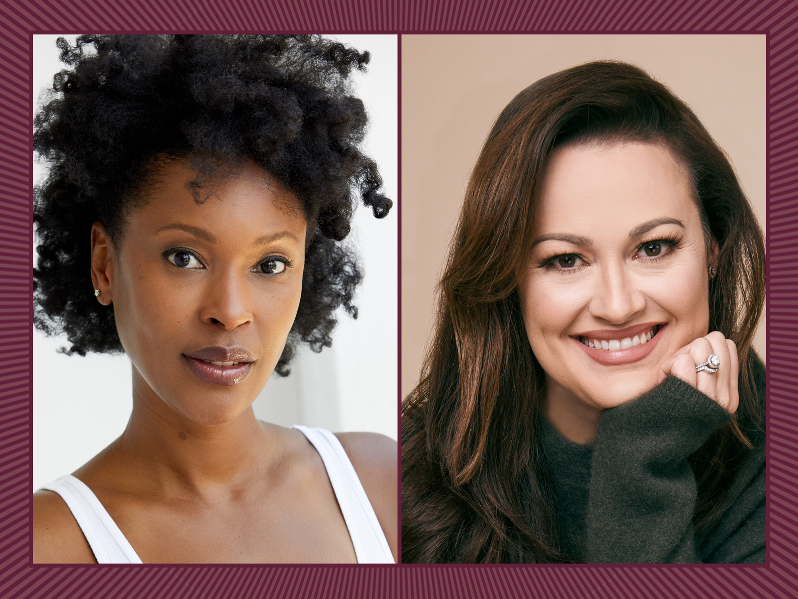 Disney on Broadway Stars Kissy Simmons and Ashley Brown.