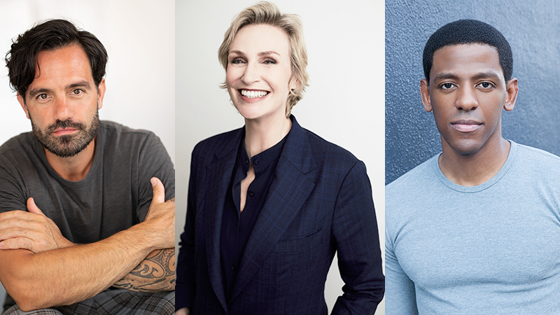 Ramin Karimloo, Jane Lynch & Jared Grimes