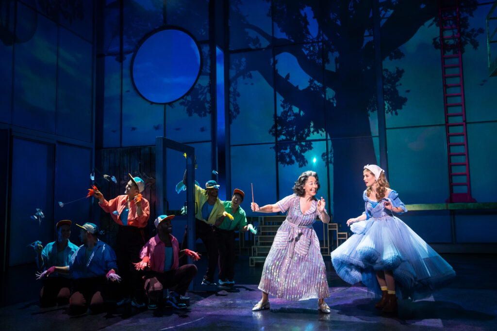 Brooke Dillman, Briga Heelan, and the Cast of Once Upon a One More Time. Photo by Matthew Murphy.