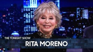 Watch Now: Rita Moreno Demonstrates <i>West Side Story</i> Dance with Fallon