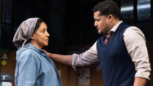 First Look: <i>Skeleton Crew</i> Premieres on Broadway