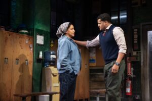 Brandon J. Dirden and Phylicia Rashad in Skeleton Crew. Photo by Matthew Murphy.