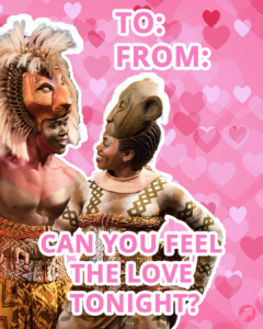 The Lion King Valentine