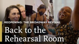 Watch Now: Bareilles, Warren, & Scott on Returning to Broadway Rehearsal Room