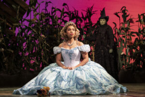 Brittney Johnson and Lindsay Pearce in Wicked. Photo by Joan Marcus