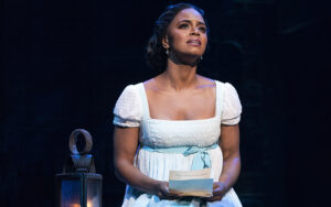 Krystal Joy Brown in Hamilton. Photo by Joan Marcus.