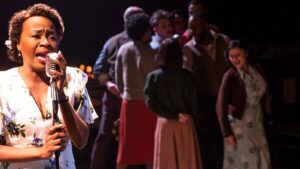 Tony Nominee Jeannette Bayardelle Channels Divine Energy in “Pressing On”