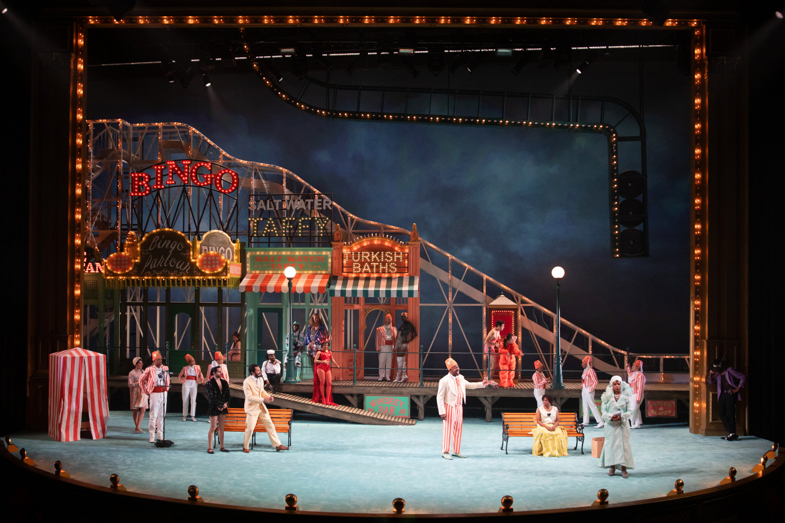 The Cast of The Skin of Our Teeth. Photo by Julieta Cervantes.