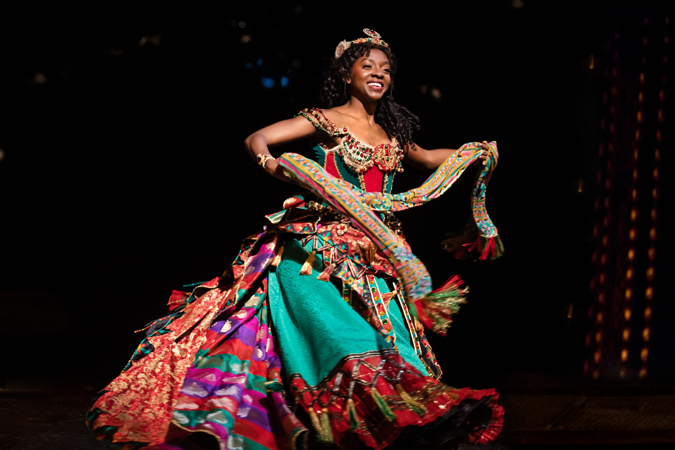Emilie Kouatchou in The Phantom of the Opera. Photo by Matthew Murphy.