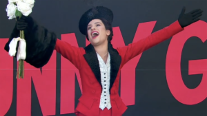 Watch Now: Lea Michele Performs “Don’t Rain on My Parade” on <i>GMA</i>