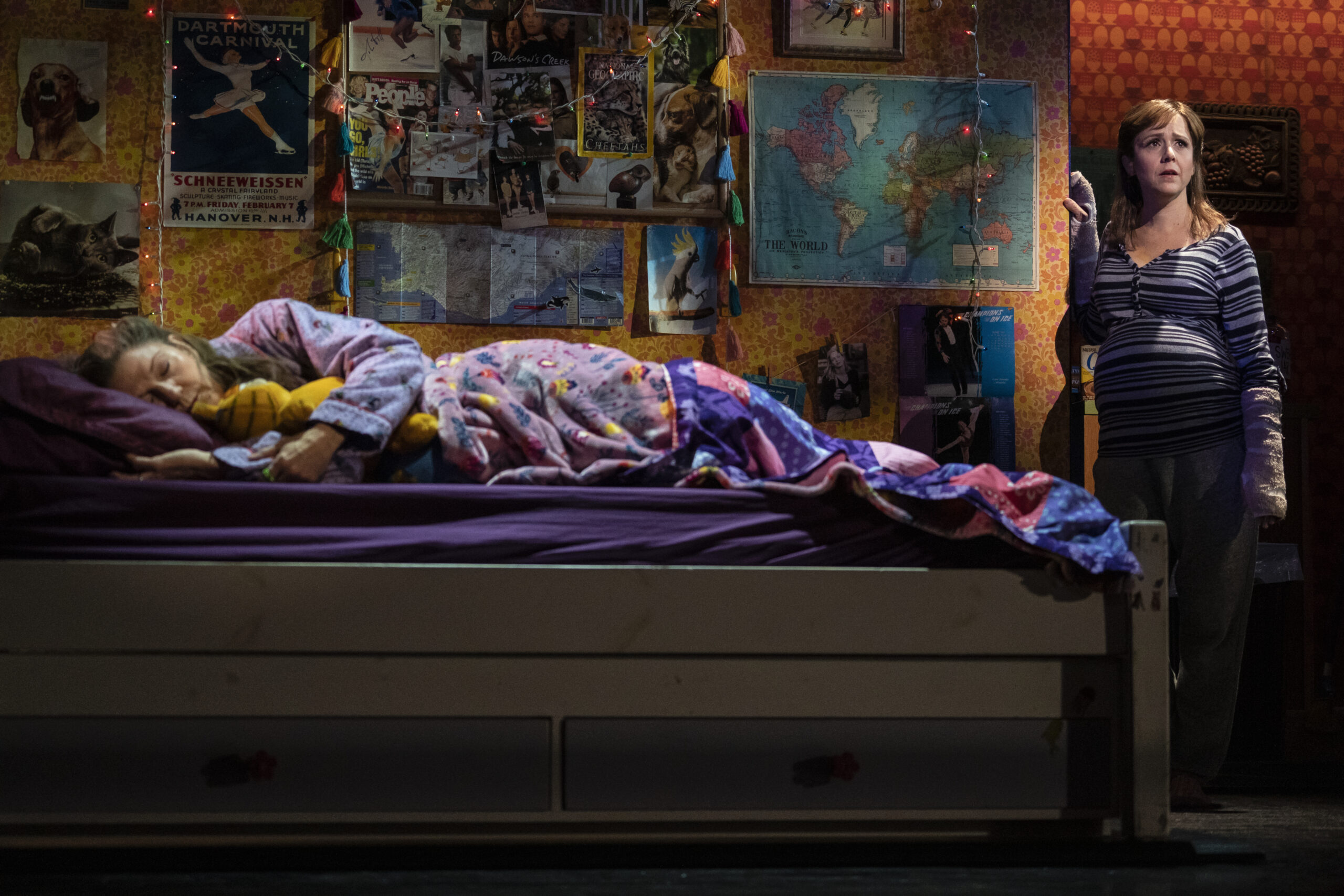 Victoria Clark and Alli Mauzey in Kimberly Akimbo. Photo by Joan Marcus.
