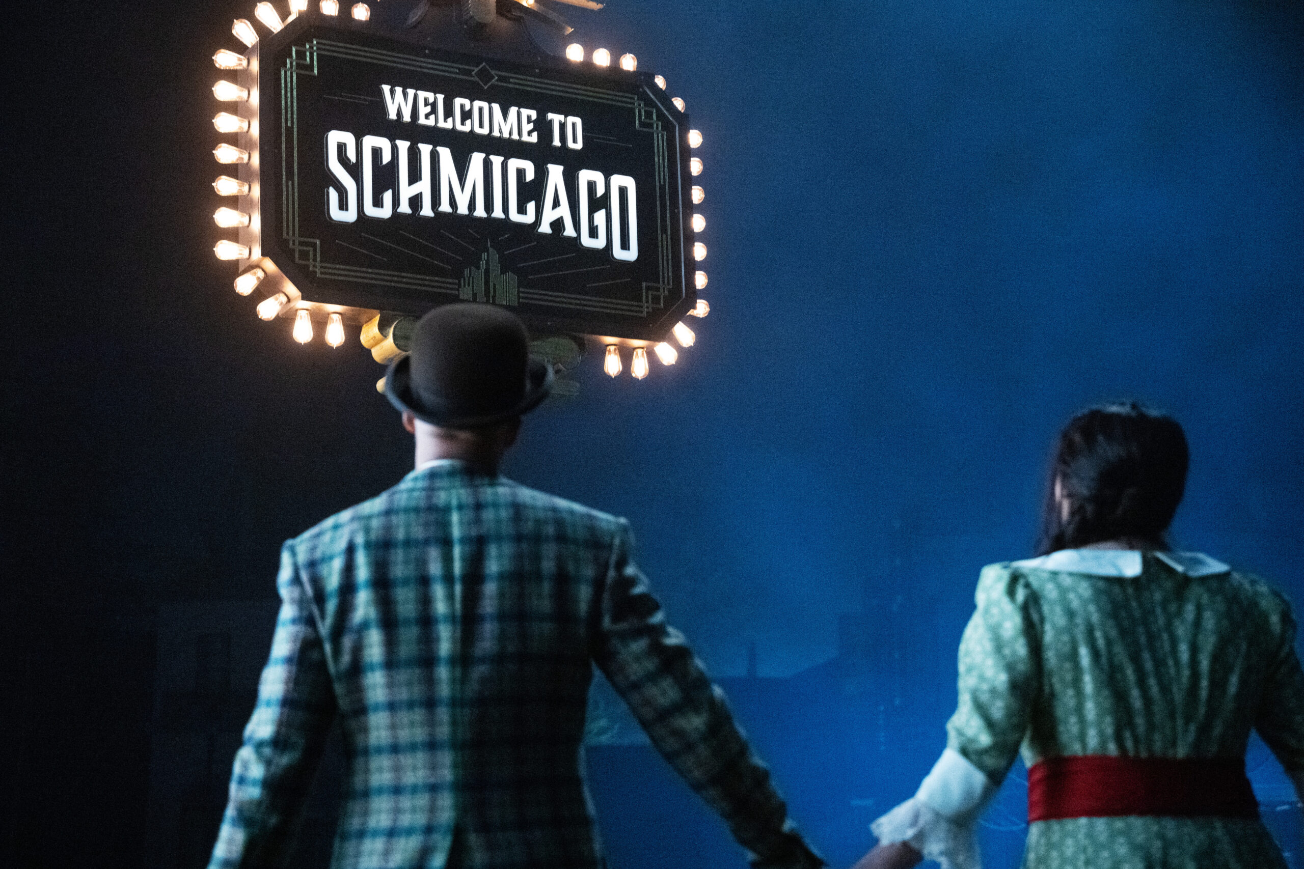 Keegan-Michael Key and Cecily Strong in season two of Schmigadoon!