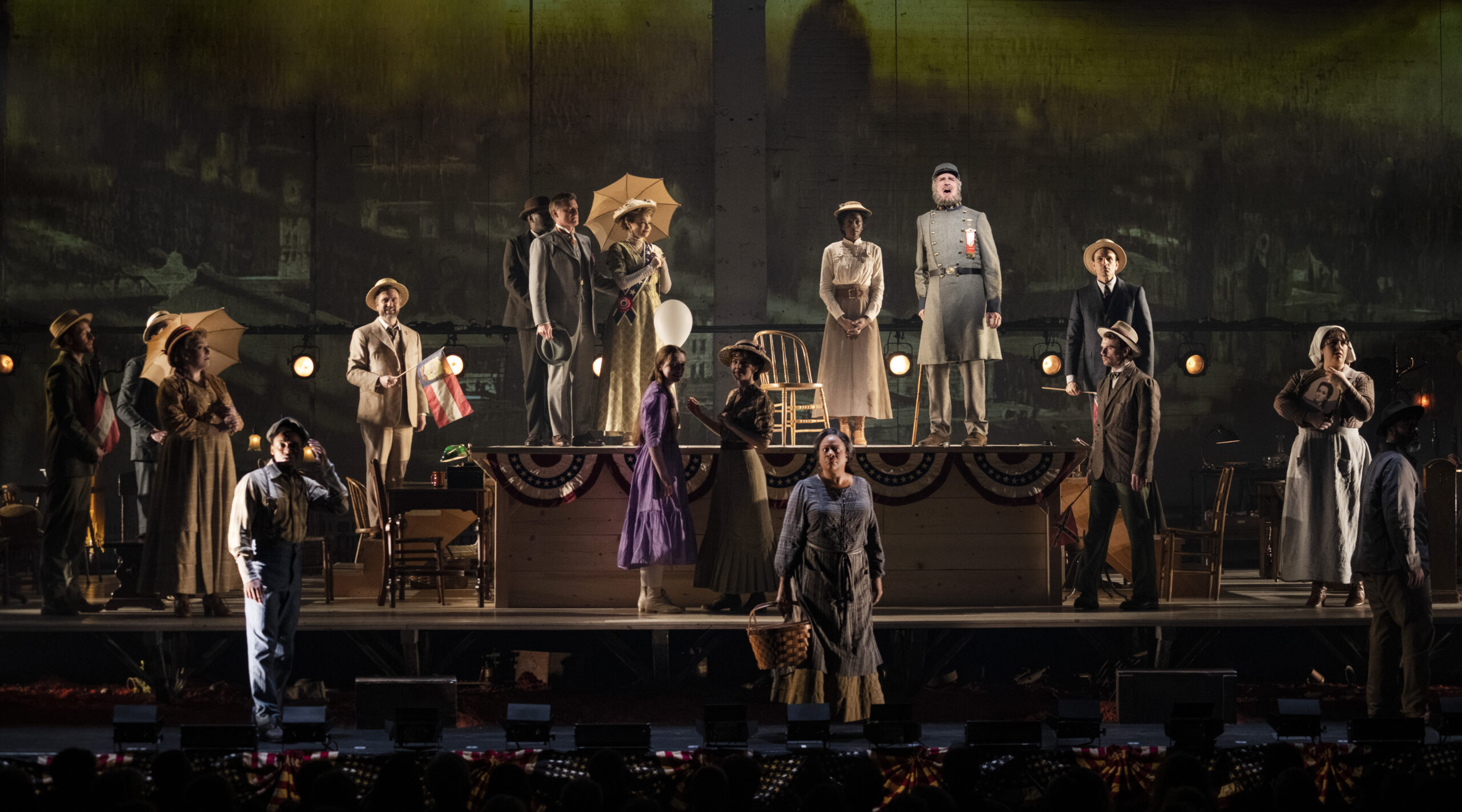 The company of Parade. Photo by Joan Marcus.