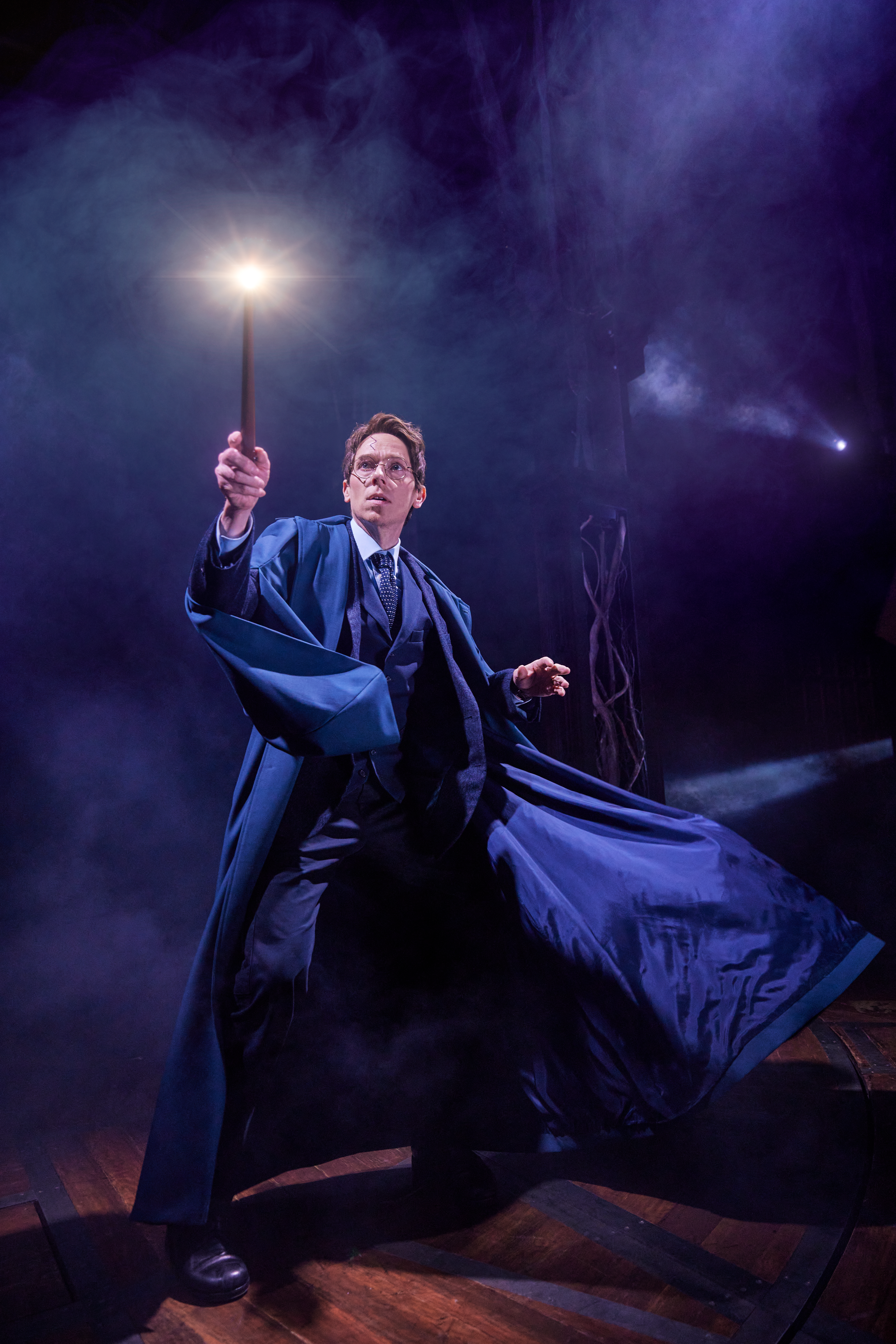 Steve Haggard in Harry Potter and the Cursed Child. Photo by Matthew Murphy.