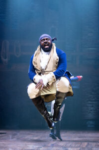 Ebrin R. Stanley in Hamilton. Photo by Joan Marcus.