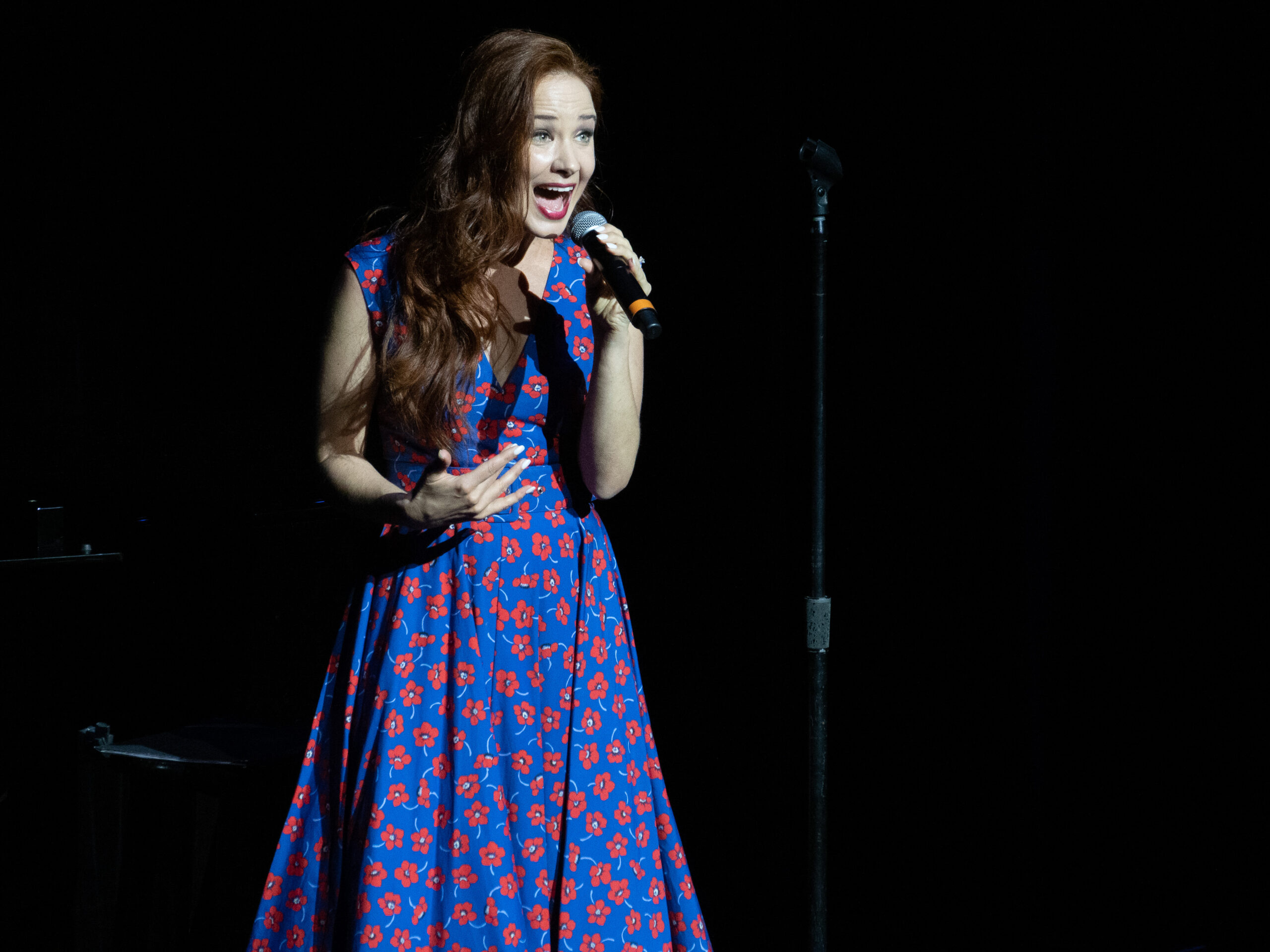 Sierra Boggess on The Broadway Cruise. Photo by Will Byington.