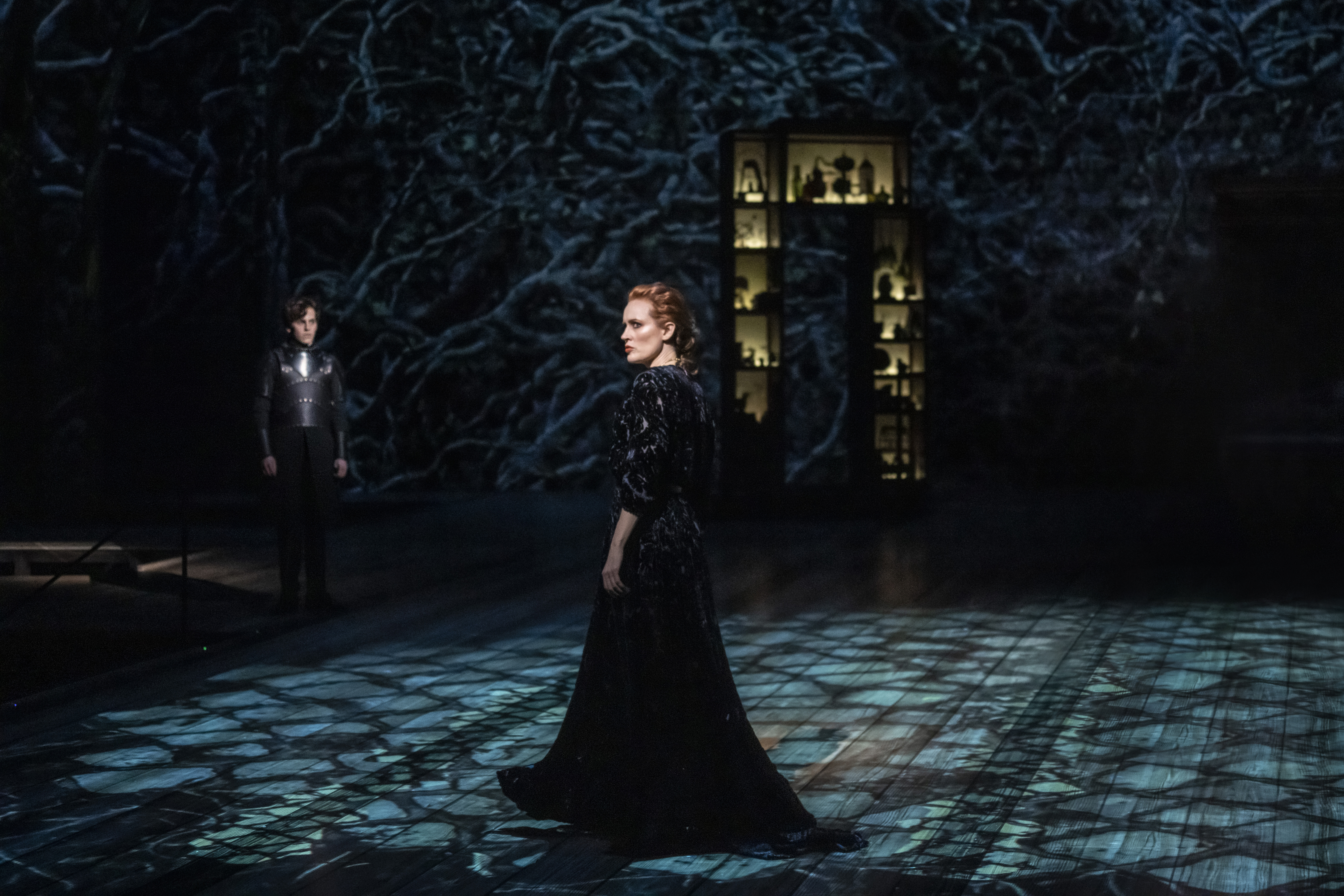 Taylor Trensch and Marilee Talkington in Camelot. Photo by Joan Marcus.