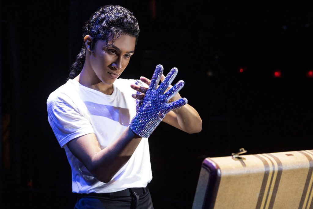 Elijah Rhea Johnson in MJ. Photo by Matthew Murphy.