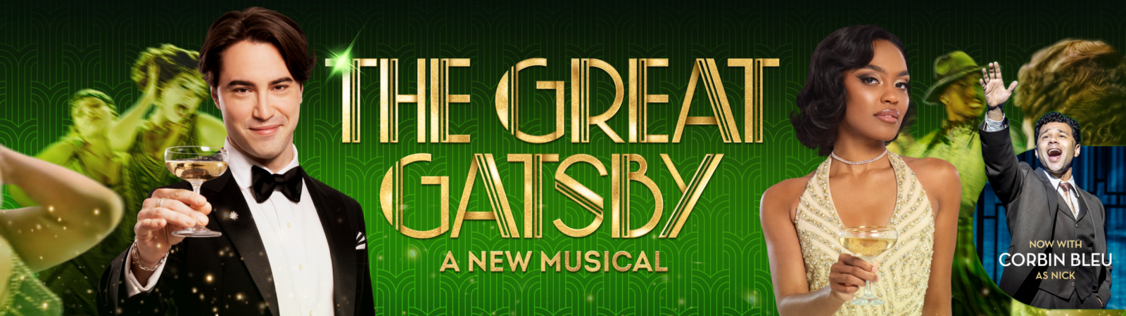 THE GREAT GATSBY: A new musical. Featuring Ryan McCartan, China Anne McClain, and Corbin Bleu.