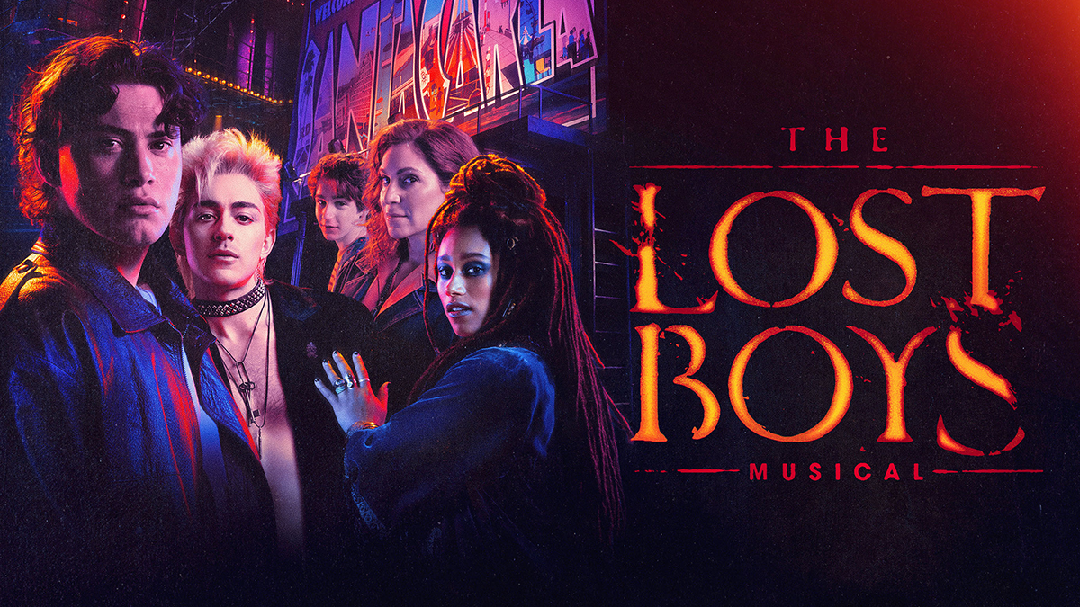 THE LOST BOYS musical on Broadway.