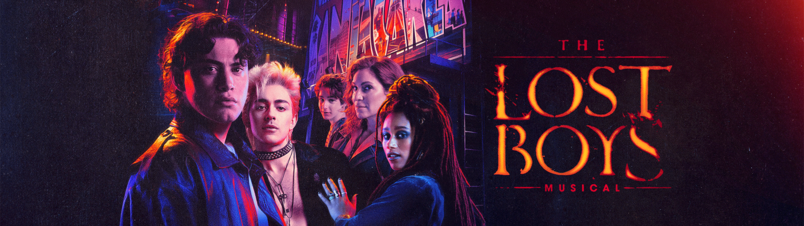 THE LOST BOYS musical on Broadway.