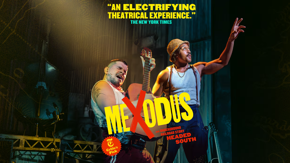 MEXODUS. An underground railroad story headed south. New York Times Critic's Pick.