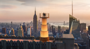 Skylift Experience at Top of the Rock.