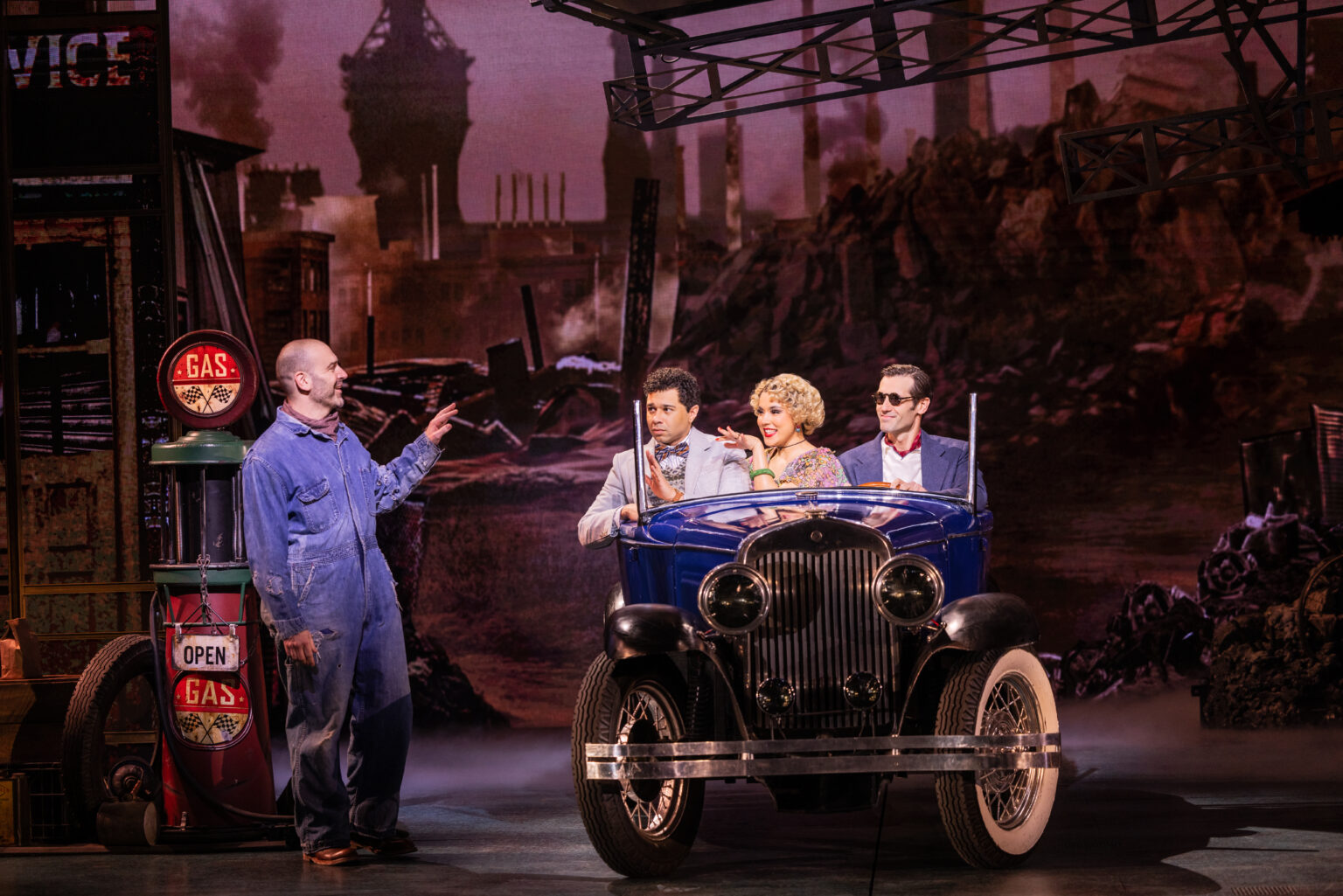 First Look: Reeve Carney, Eva Noblezada & Corbin Bleu in The Great ...