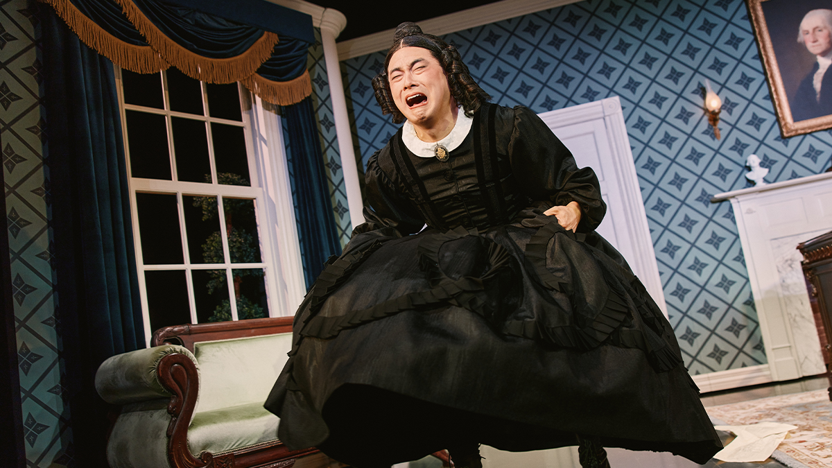 First Look: Bowen Yang Makes Broadway Debut in Titular Role of <I>Oh, Mary!</i>